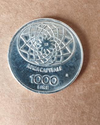 1000 lire argento 