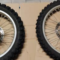 Cerchi  completi cross Honda crf