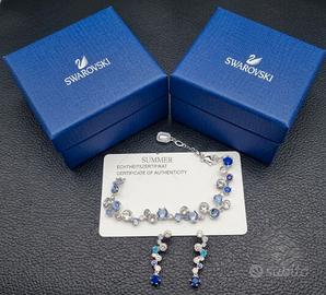 Set Gioielli: Bracciale + Orecchini con Cristalli