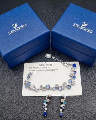 Set Gioielli: Bracciale + Orecchini con Cristalli