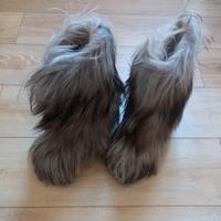 Stivali in pelliccia anni '70