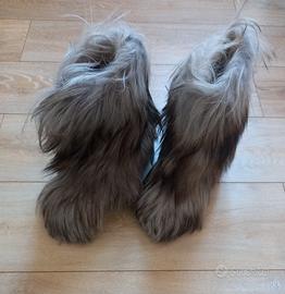 Stivali in pelliccia anni '70