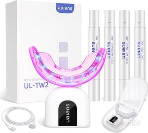 Kit Sbiancante per Denti, 2 Modalità di Sbiancanto