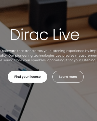 Licenza Dirac Live Multicanale per PC – con JRiver