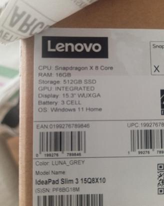 computer portatile Lenovo 