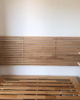 Letto con contenitore e scrivania+sedia