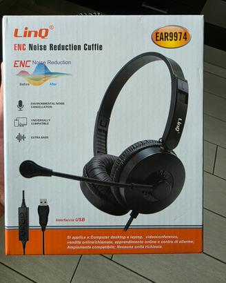 Cuffie USB con microfono 