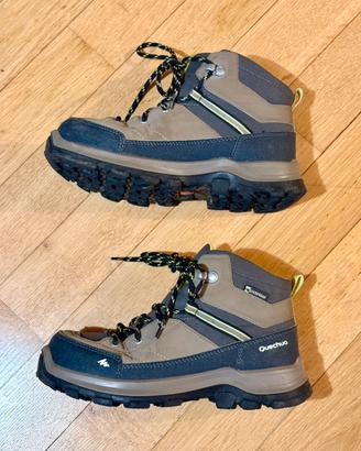 🥾 Scarponcini Quechua Waterproof – Taglia EU 37