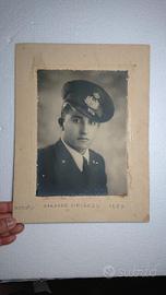 Foto PILOTA REGIA AERONAUTICA 1927 Bitonto Bari 