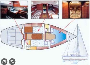 Barca a vela in condivisione - Janneau Sangria