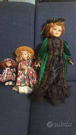 Bambole in porcellana