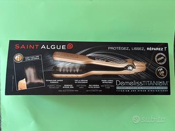 Piastra a vapore DEMELISS TITANIUM MAI USATA