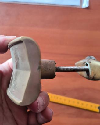 pomello anni 50 di ottone originale vintage 