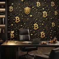 Carta da parati Bitcoin01 290×290 cm