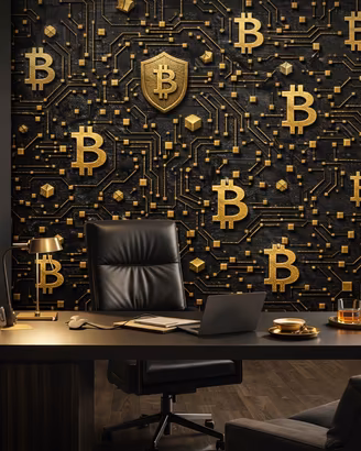 Carta da parati Bitcoin01 290×290 cm