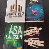 Libri genere giallo/thriller/noir a scelta a