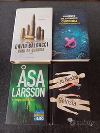 Libri genere giallo/thriller/noir a scelta a