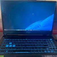 Msi cyborg A12v laptop