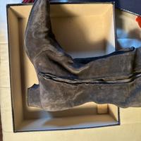 Stivali Made in italy 41 scamosciati