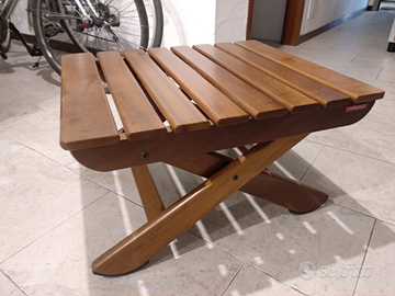 Tavolino poggiapiedi Foppapedretti da esterno