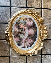 Quadretto ovale decorativo “Via Veneto”
