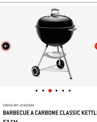 Barbecue weber keller 57 cm