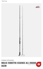 Canna da pesca e mulinello