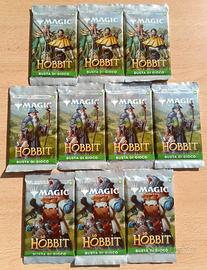 Magic The Hobbit 10 Booster Pack Bustine Gioco ITA