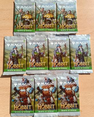 Magic The Hobbit 10 Booster Pack Bustine Gioco ITA
