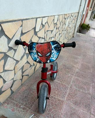 Bici bambino senza pedali red bullet