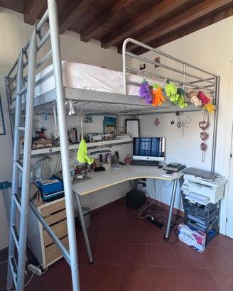 LETTO A SOPPALCO UNA PIAZZA E MEZZO