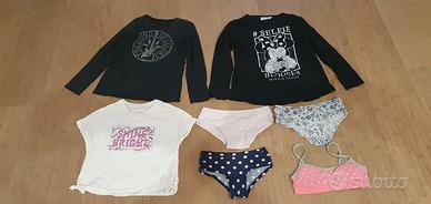 Lotto bambina 10 anni – maglie manica lunga, ecc.