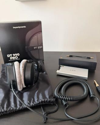 Cuffie Beyerdynamic Dt 990 250 + ampli TOPPING NX7