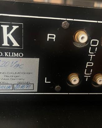 Pre amplificatore valvole + 2 amplificatori finali