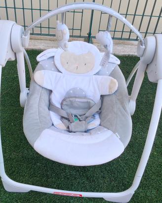 Sdraietta Musicale Dondolo Portatile- Timer Melodi