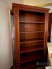 Libreria classica in legno massello