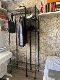 Stand appendiabiti - armadio a giorno