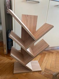 Mobiletto scaffali ad albero
