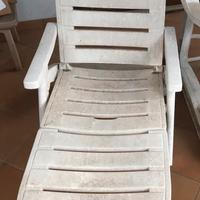 Dondolo e lettino gardenia