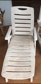 Dondolo e lettino gardenia