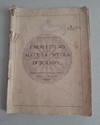 I merletti ad ago e la scuola di Burano