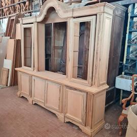 grande stok di librerie in legno 