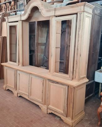 grande stok di librerie in legno 