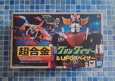 Bandai Grendizer & UFO Spazer Poppy Chogokin Delux