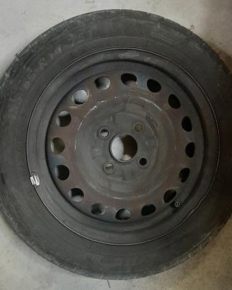 cerchi in ferro R14 citroen c1