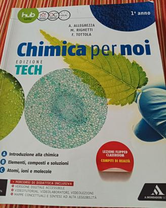 Libro scolastico Chimica per noi edizione tech