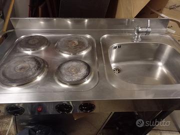 cucina elettrica professionale 