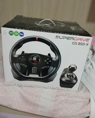 volante con cambio e pedali 