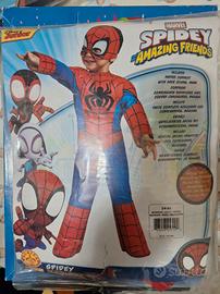 Vestito carnevale SPIDEY + SPIDER MAN 