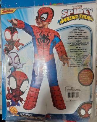 Vestito carnevale SPIDEY + SPIDER MAN 